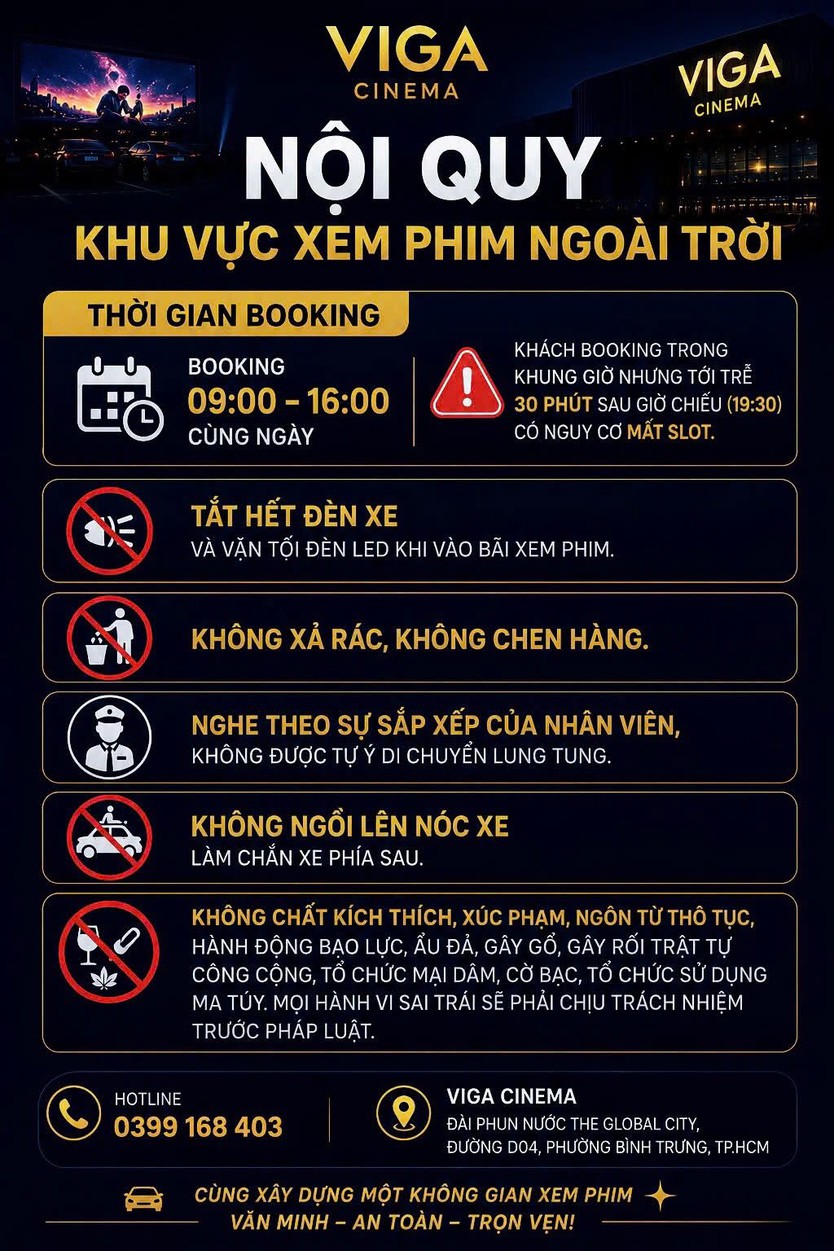 NewZround: Rạp chiếu phim ngoài trời đầu tiên kiểu Drive-in Cinema xuất hiện tại Việt Nam- Ảnh 2.