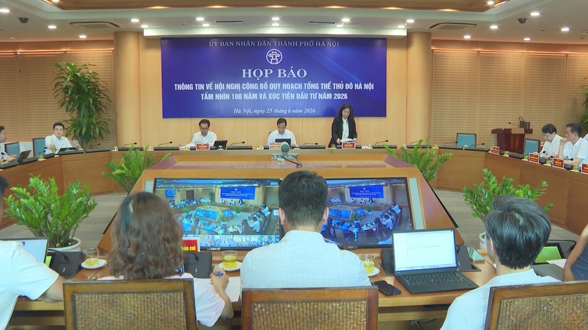 Công bố Quy hoạch tổng thể Thủ đô tầm nhìn 100 năm và xúc tiến đầu tư năm 2026 tại Hà Nội - Ảnh 1.