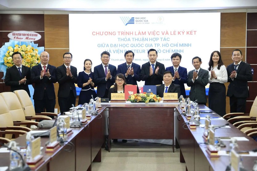 Viện Pasteur TP. Hồ Chí Minh và Đại học Quốc gia TP. Hồ Chí Minh tăng cường hợp tác phát triển khoa học sức khỏe - Ảnh 1.