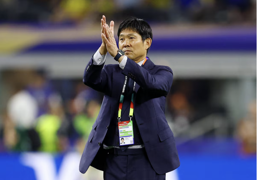 HLV Hajime Moriyasu khẳng định Nhật Bản không e ngại Brazil tại World Cup 2026 - Ảnh 1.