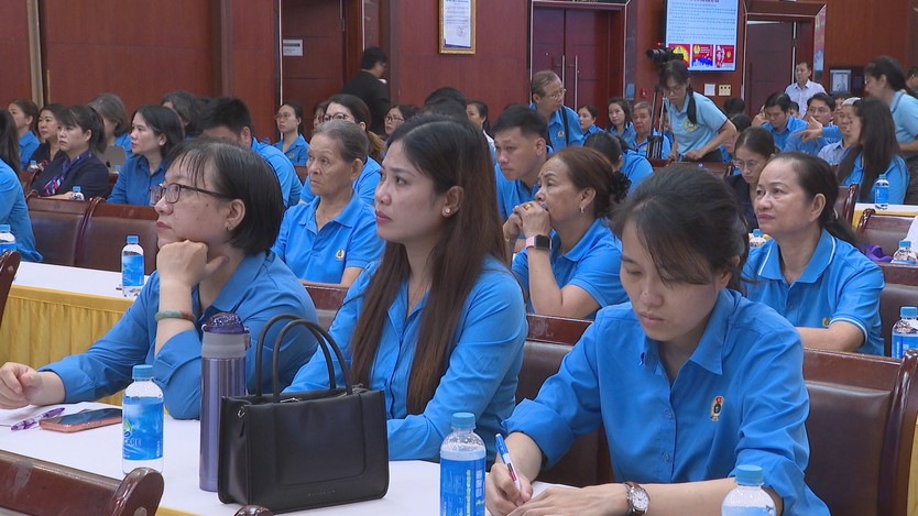 TP. Hồ Chí Minh: Gần 1.000 cán bộ công đoàn học tập, quán triệt Nghị quyết Đại hội XIV Công đoàn Việt Nam - Ảnh 4.