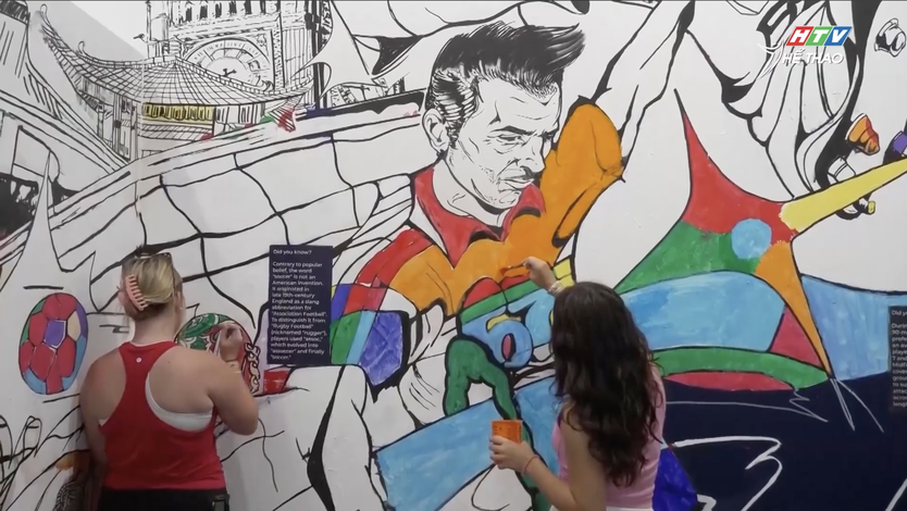 Triển lãm tranh vẽ tường graffiti hưởng ứng World Cup - Ảnh 13.