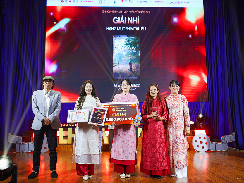 Liên hoan phim sinh viên Nhân văn 2026: Vinh danh những nhà làm phim trẻ- Ảnh 9.