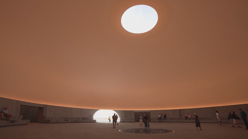 Nghệ sĩ James Turrell ra mắt tác phẩm ánh sáng thứ 100- Ảnh 1.