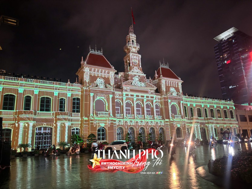 Lộ diện những hình ảnh đầu tiên của 3D Mapping đặc biệt tại trụ sở UBND TP. Hồ Chí Minh - Ảnh 3.
