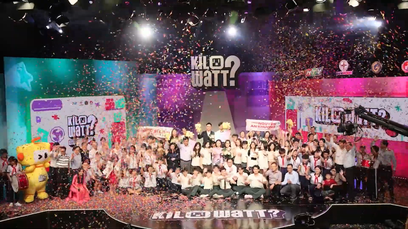 THCS Nam Sài Gòn lần thứ hai lên ngôi Quán quân Gameshow Kilowatt? - Ảnh 2.