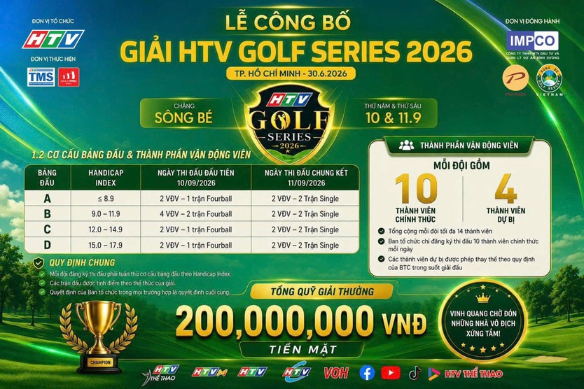 HTV Golf Series 2026 chính thức khởi tranh - Ảnh 2.