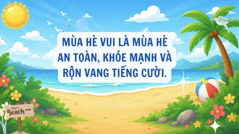 Góc nhỏ kỳ diệu: Vẽ mùa hè ở biển - Ảnh 5.