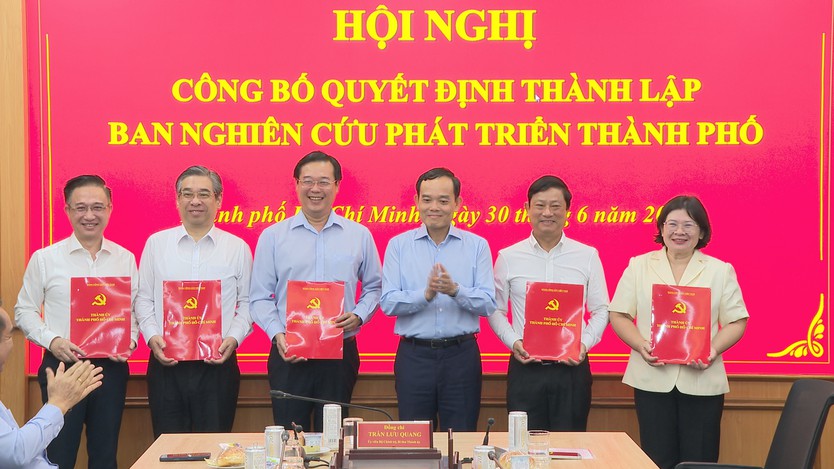 TP. Hồ Chí Minh thành lập Ban Nghiên cứu phát triển, thúc đẩy các cơ chế, chính sách đột phá - Ảnh 3.