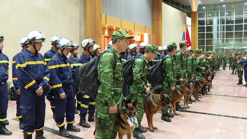 Đoàn cứu hộ Việt Nam lên đường hỗ trợ Venezuela khắc phục hậu quả động đất - Ảnh 1.