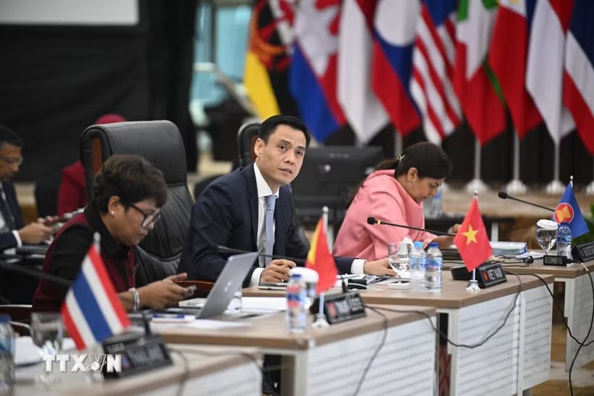 Việt Nam đồng chủ trì Hội nghị Quan chức cao cấp Quan hệ Đối tác Mekong-Hoa Kỳ - Ảnh 1.