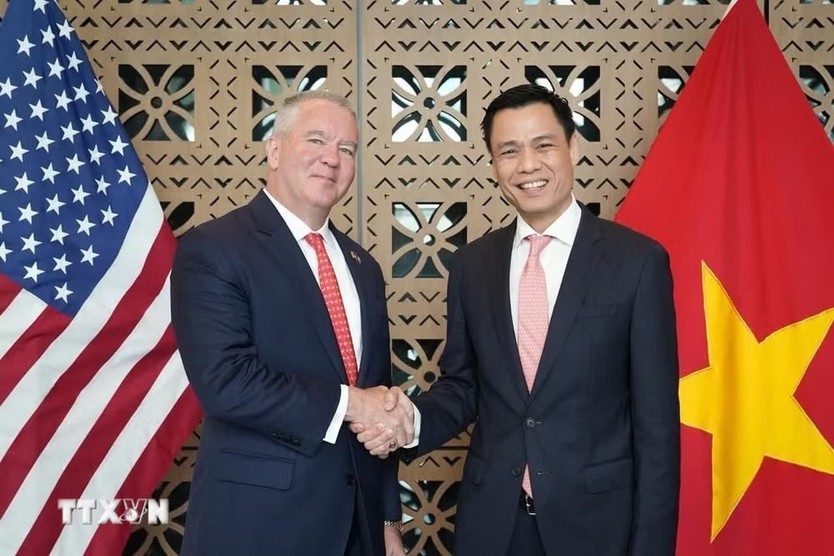 Việt Nam đồng chủ trì Hội nghị Quan chức cao cấp Quan hệ Đối tác Mekong-Hoa Kỳ - Ảnh 2.