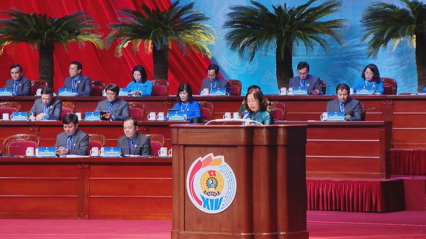Đại hội XIV Công đoàn Việt Nam khai mạc, đặt mục tiêu phát triển thêm ít nhất 4 triệu đoàn viên - Ảnh 3.