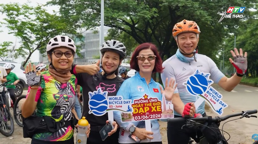 Cộng đồng yêu xe đạp TP. Hồ Chí Minh sôi nổi hưởng ứng "Ngày xe đạp thế giới" - Ảnh 2.