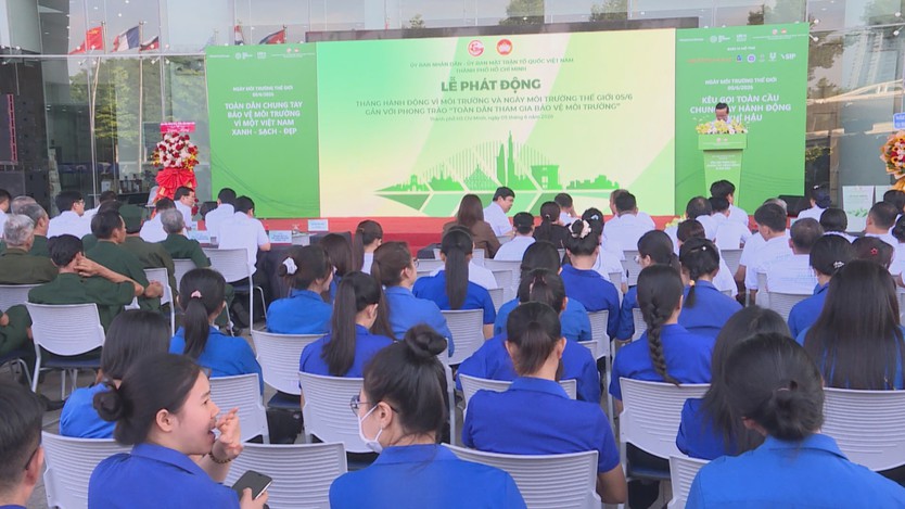 TP. Hồ Chí Minh phát động tháng hành động vì môi trường - Ảnh 1.