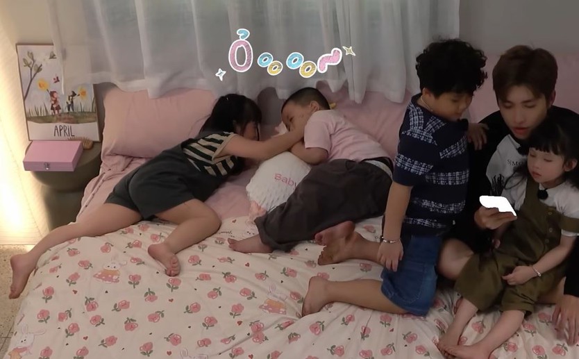 Cha con Lê Dương Bảo Lâm quậy đục nước "Anh trai và Cái đuôi nhỏ" - Ảnh 10.