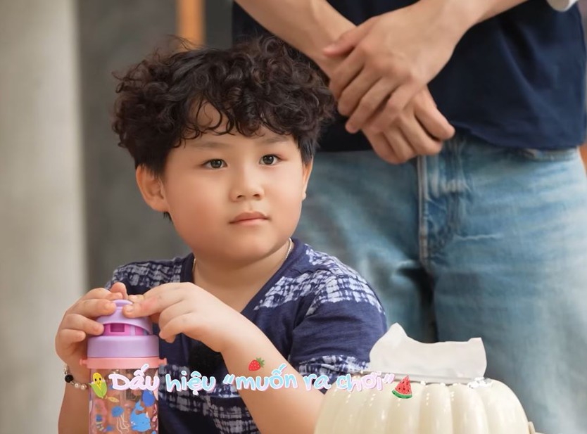 Cha con Lê Dương Bảo Lâm quậy đục nước "Anh trai và Cái đuôi nhỏ" - Ảnh 5.