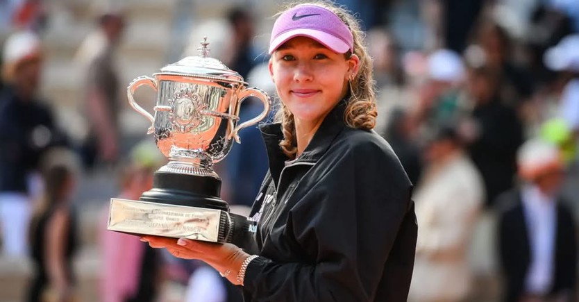Mirra Andreeva lần đầu vô địch Roland Garros- Ảnh 1.