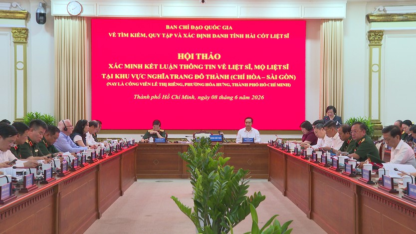 Hội thảo xác minh thông tin liệt sĩ tại khu vực Nghĩa trang Đô Thành (Chí Hòa – Sài Gòn) - Ảnh 3.