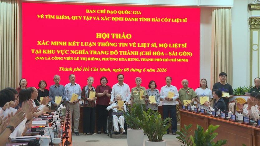 Hội thảo xác minh thông tin liệt sĩ tại khu vực Nghĩa trang Đô Thành (Chí Hòa – Sài Gòn) - Ảnh 6.