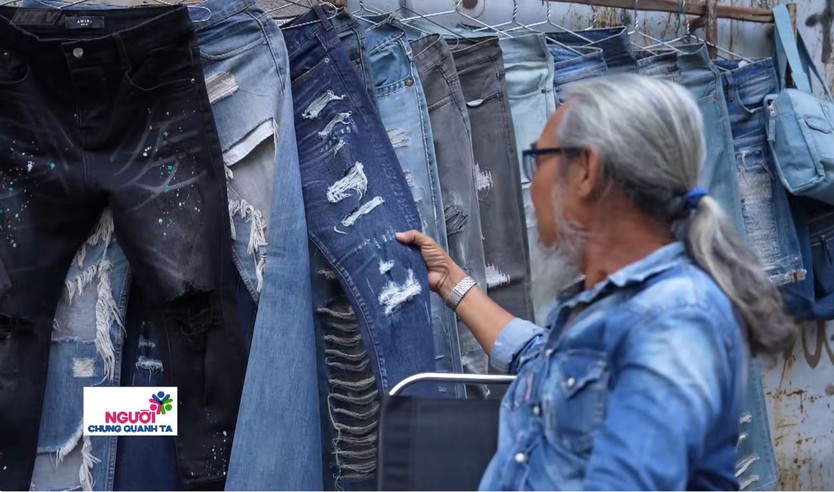 Người chung quanh ta: Người thợ tạo dấu ấn riêng trên từng chiếc quần jean - Ảnh 8.