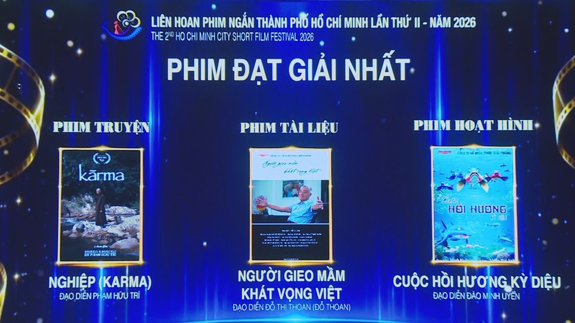 Bế mạc Liên hoan Phim ngắn TP. Hồ Chí Minh lần II năm 2026 - Ảnh 4.