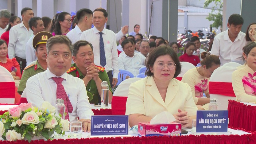 Phường Bình Hưng Hòa hoàn thành sắp xếp còn 52 khu phố - Ảnh 1.
