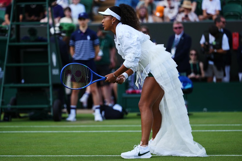 Naomi Osaka gây chú ý với trang phục mới, tiến vào vòng 3 Wimbledon - Ảnh 5.