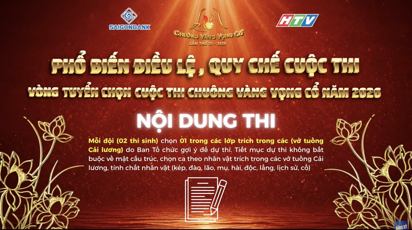 Danh sách 32 thí sinh vào vòng Tuyển chọn Chuông vàng vọng cổ 2026 - Ảnh 8.