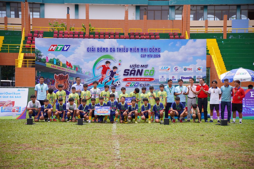 "Ước mơ sân cỏ" Cúp HTV 2026: Một mùa hè đáng nhớ của những giấc mơ bóng đá - Ảnh 29.