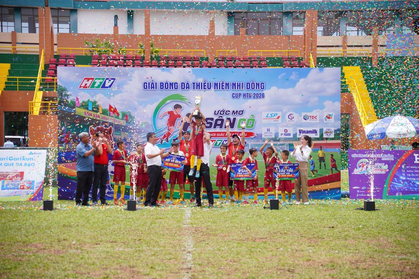 "Ước mơ sân cỏ" Cúp HTV 2026: Một mùa hè đáng nhớ của những giấc mơ bóng đá - Ảnh 31.