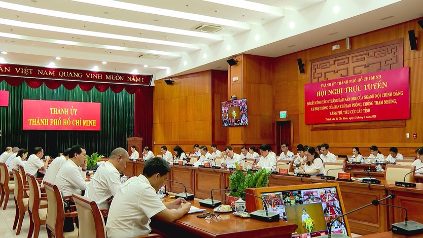 Ngành Nội chính Đảng sơ kết công tác 6 tháng đầu năm 2026, tiếp tục nâng cao hiệu quả phòng, chống tham nhũng, tiêu cực - Ảnh 5.