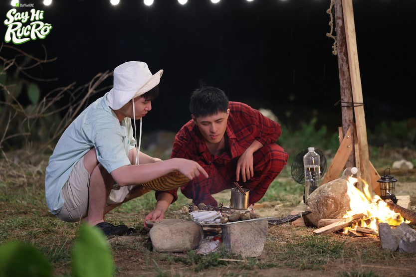 NICKY và Đỗ Phú Qúy bị lừa hết "tiền", lênh đênh câu mực trên đảo | "Say hi" rực rỡ - Tập 6 - Ảnh 12.