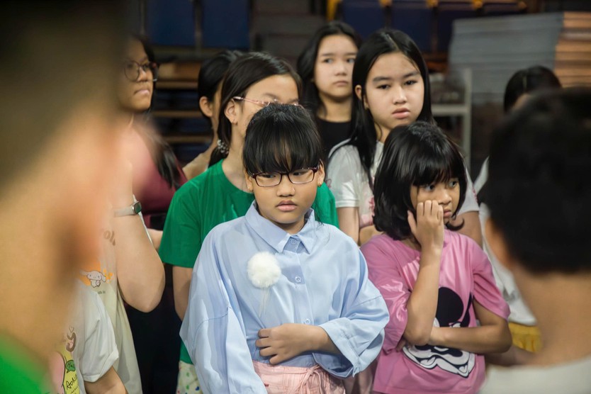 50 em thanh thiếu nhi lần đầu tiên được tham quan "hậu trường" truyền hình- Ảnh 6.