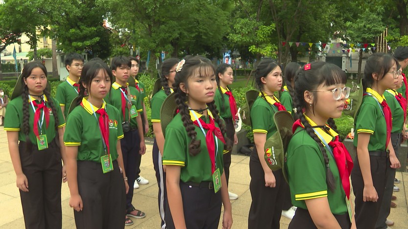 75 thiếu nhi tham gia lễ xuất quân Hành trình “Em yêu Tổ quốc Việt Nam” năm 2026 - Ảnh 3.