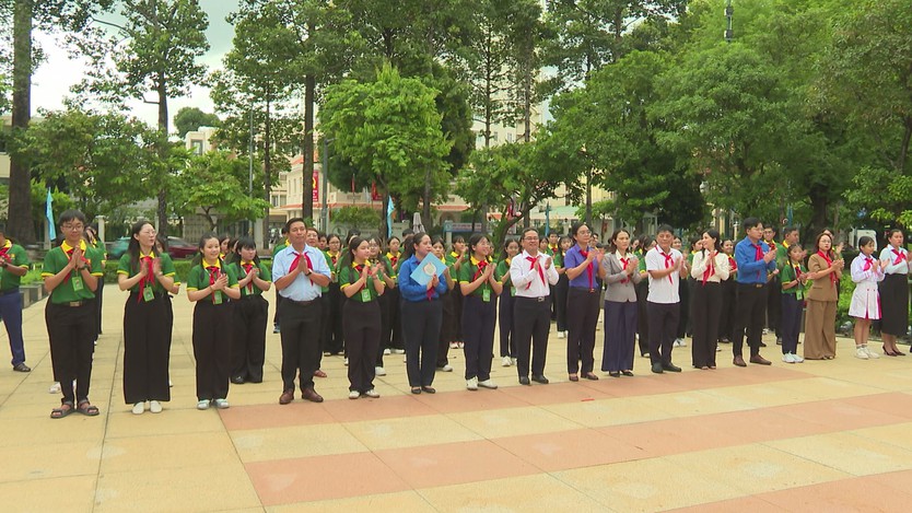 75 thiếu nhi tham gia lễ xuất quân Hành trình “Em yêu Tổ quốc Việt Nam” năm 2026 - Ảnh 2.