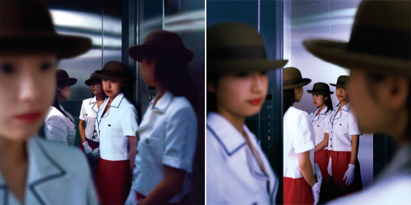 Nhật Bản: Sức sống bền bỉ của bộ ảnh "Cô gái thang máy" (Elevator Girls)- Ảnh 3.
