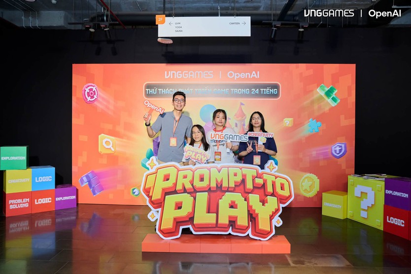 Trắng đêm tại VNG Campus: Cuộc lội ngược dòng ngoạn mục của các nhà làm game tại "Prompt To Play” 2026 - Ảnh 3.