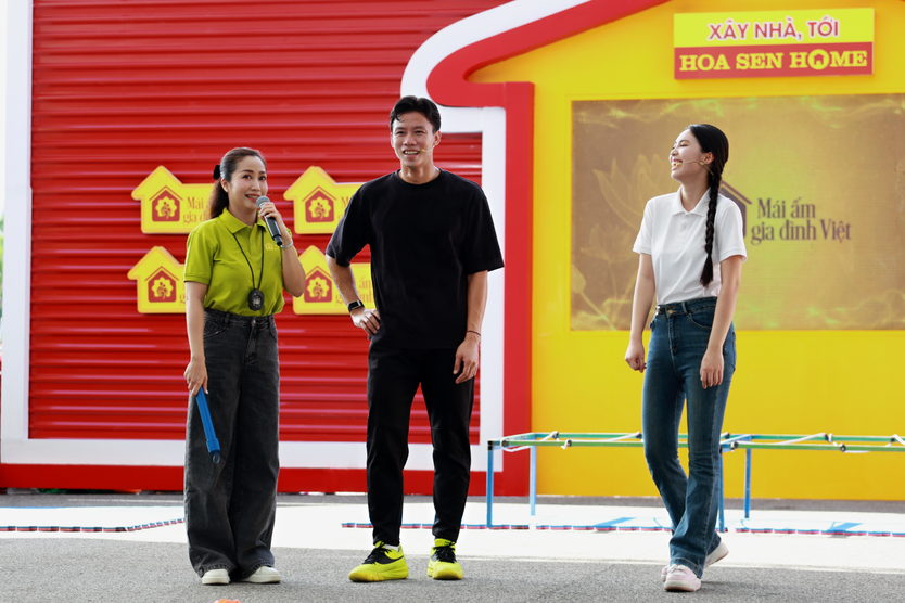 Quế Ngọc Hải đưa con gái đến ghi hình Mái ấm gia đình Việt - Ảnh 3.