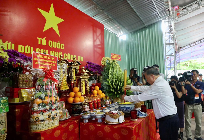 Toàn văn phát biểu của Tổng Bí thư, Chủ tịch nước Tô Lâm tại Công viên Lê Thị Riêng - Ảnh 1.