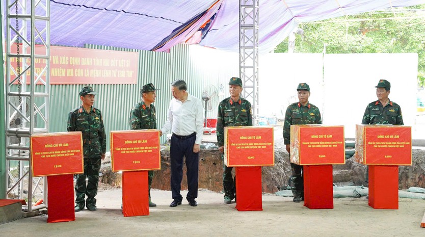 TP. Hồ Chí Minh: Phát hiện thêm 3 bộ hài cốt liệt sĩ tại Công viên Lê Thị Riêng - Ảnh 4.