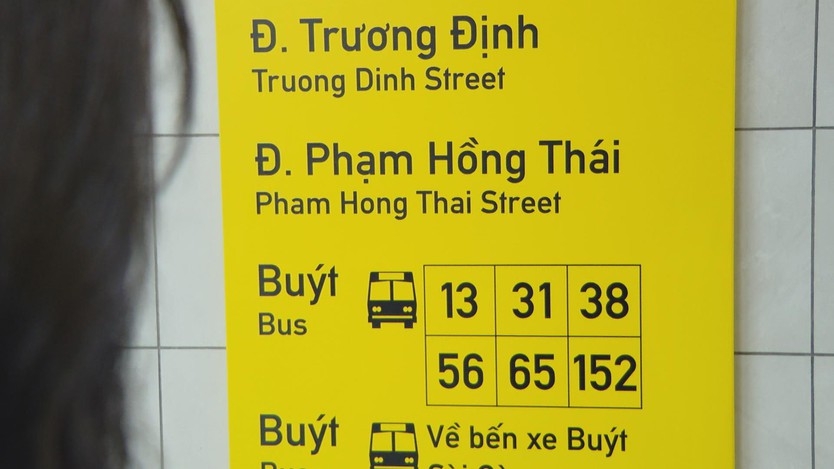 Tích hợp thông tin tuyến xe buýt vào bảng chỉ dẫn tại nhà ga Metro - Ảnh 3.
