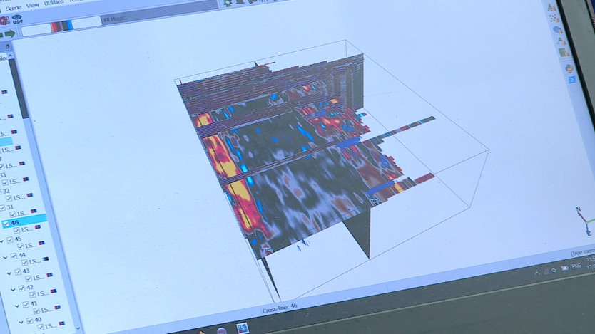 "Mắt thần radar" hỗ trợ dò tìm hài cốt liệt sĩ tại công viên Lê Thị Riêng - Ảnh 3.