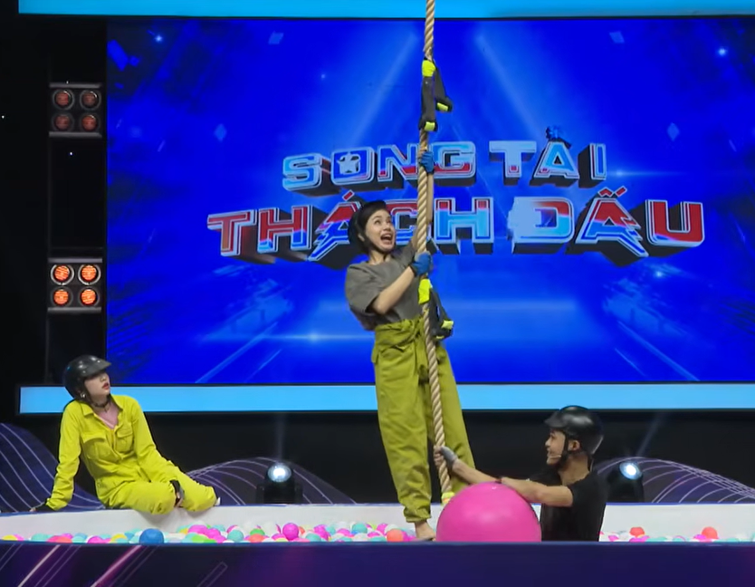 Song tài thách đấu - tập 9: Cân não với thử thách leo dây đoán bài hát- Ảnh 16.