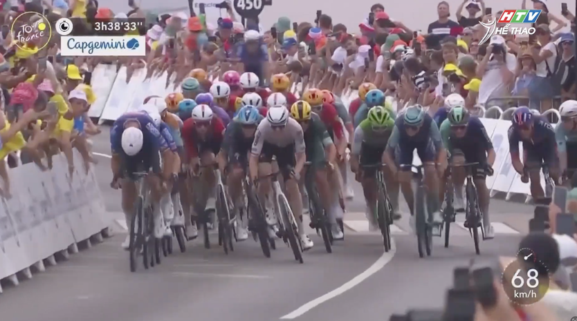 Tim Merlier lập cú hat-trick chiến thắng tại Tour de France 2026- Ảnh 3.