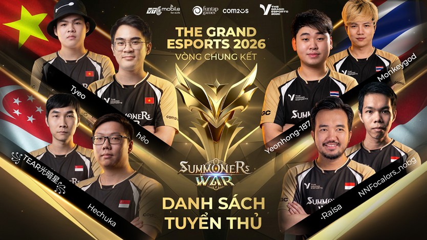 Chung kết EGC 2026 Summoners War quy tụ 8 tuyển thủ Đông Nam Á - Ảnh 1.