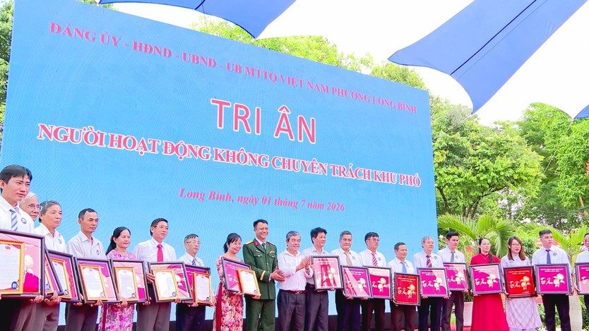 Phường Long Bình phát huy tinh thần Thành phố mang tên Bác trong giai đoạn mới - Ảnh 3.
