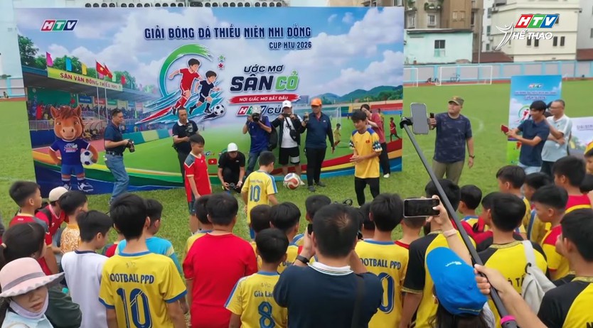 "Ước mơ sân cỏ" HTV Cup 2026: Một sân bóng, cả một mùa hè- Ảnh 4.