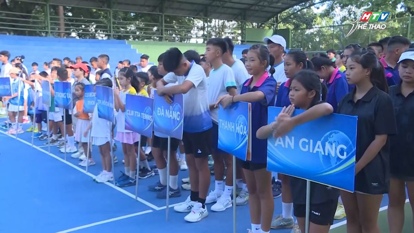 Hơn 400 tay vợt tranh tài tại Giải Quần vợt Vô địch trẻ Quốc gia 2026 - Ảnh 1.