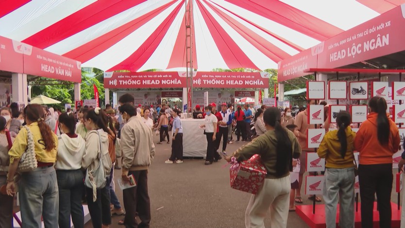Hơn 4.000 đoàn viên, người lao động tham gia Ngày hội An toàn giao thông và Chăm sóc sức khỏe - Ảnh 2.